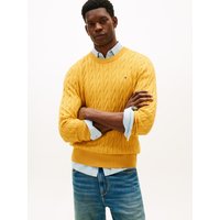 Tommy Hilfiger Strickpullover "CLASSIC CABLE CREW NECK mit Strukturstrick und Flaglabel" Tommy Hilfiger Strickpullover "CLASSIC CABLE CREW NECK mit Strukturstrick und Flaglabel" von Tommy Hilfiger