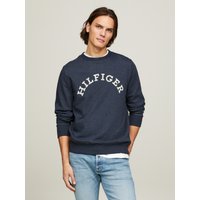 Tommy Hilfiger Sweatshirt "HILFIGER ARCHED HTR SWEATSHIRT" von Tommy Hilfiger