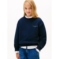Tommy Hilfiger Sweatshirt "MINI CORP C-NECK" Kinder bis 16 Jahre, für Jungen und Mädchen, regular fit von Tommy Hilfiger
