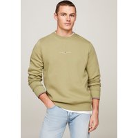 Tommy Hilfiger Sweatshirt "TOMMY LOGO TIPPED CREWNECK" von Tommy Hilfiger