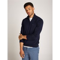 Tommy Hilfiger Troyer "ESSENTIAL COTTON ZIP MOCK" von Tommy Hilfiger