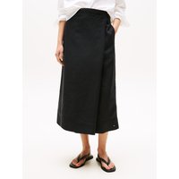 Tommy Hilfiger Wickelrock "ESS LINEN KNEE WRAP SKIRT" mit Leinen Tommy Hilfiger Wickelrock "ESS LINEN KNEE WRAP SKIRT" mit Leinen von Tommy Hilfiger