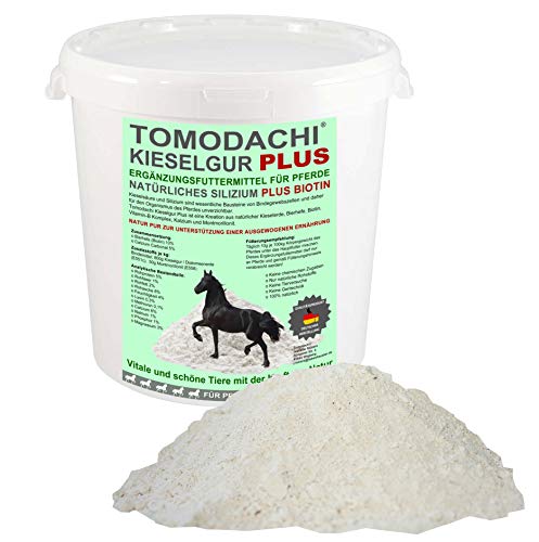 Tomodachi Kieselerde Biotin Pferde Futterzusatz natürliche Kieselsäure Aminosäuren ausgewogene Ernährung Silizium Calzium Mineralien Pferd 3Liter Tomodachi Kieselerde Biotin Pferde Futterzusatz natürliche Kieselsäure Aminosäuren ausgewogene Ernährung Silizium Calzium Mineralien Pferd 3Liter von Tomodachi