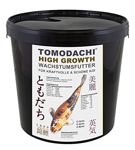 Koi Schwimmfutter Energiefutter für große Koi Jumbo Koifutter leicht verdaulich arktische Rohstoffe Tomodachi High Growth 8mm 5kg Eimer Koi Schwimmfutter Energiefutter für große Koi Jumbo Koifutter leicht verdaulich arktische Rohstoffe Tomodachi High Growth 8mm 5kg Eimer von Tomodachi