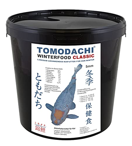 Tomodachi Koifutter Winterfutter Koi Sinkfutter langsam absinkend arktische Rohstoffe hochverdaulich bei Kälte 5mm 3kg Eimer Tomodachi Koifutter Winterfutter Koi Sinkfutter langsam absinkend arktische Rohstoffe hochverdaulich bei Kälte 5mm 3kg Eimer von Tomodachi