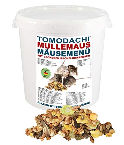 Mäusefutter mit Bachflohkrebsen Gammarus Müsli Maus artgerechte Hauptmahlzeit Mäuse wenig Pellets viel Gemüse Körner tierisches Eiweiß 2kg Mäusefutter mit Bachflohkrebsen Gammarus Müsli Maus artgerechte Hauptmahlzeit Mäuse wenig Pellets viel Gemüse Körner tierisches Eiweiß 2kg von Tomodachi