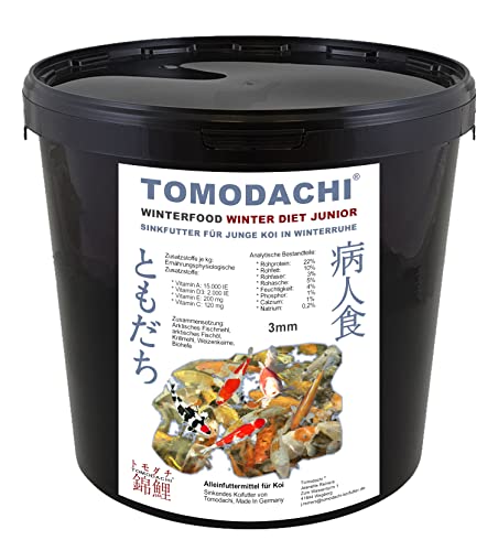 Winterfutter Koi Sinkfutter Tosai Koifutter energiereich hochverdaulich arktische Rohstoffe Tomodachi Junior Koi Futter 3mm 5kg Eimer Winterfutter Koi Sinkfutter Tosai Koifutter energiereich hochverdaulich arktische Rohstoffe Tomodachi Junior Koi Futter 3mm 5kg Eimer von Tomodachi
