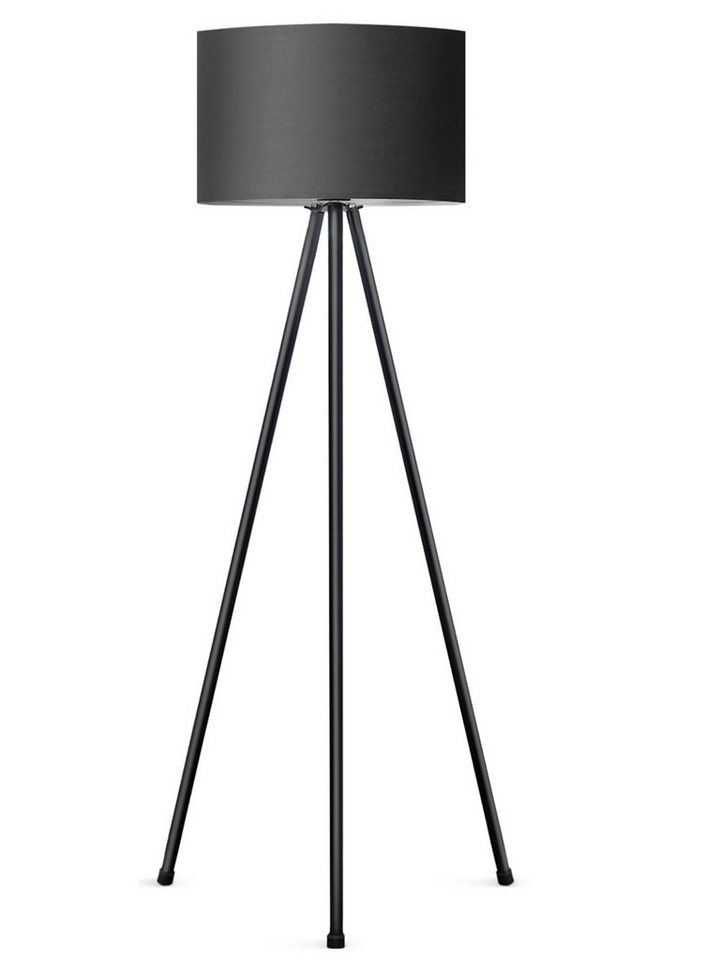 Tomons LED Stehlampe Dimmbar, Stehleuchte mit Dreibeinstativ aus Metall, LED wechselbar von Tomons