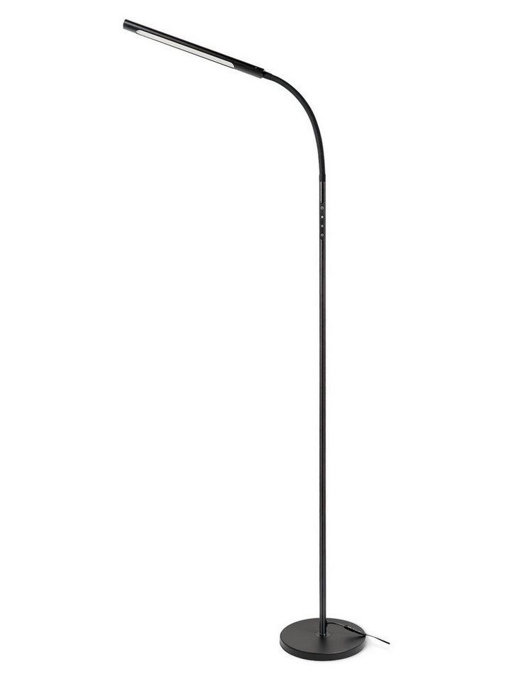Tomons LED Stehlampe wohnzimmer Dimmbar Helligkeit Farbtemperatur einstellbar leselampe, LED fest integriert von Tomons