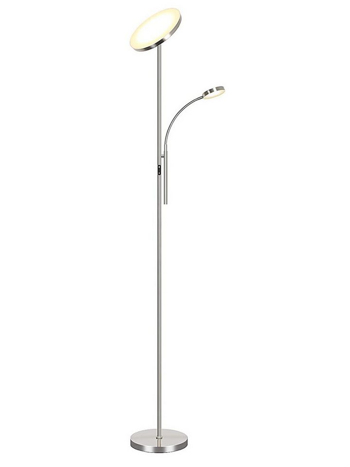 Tomons LED Stehlampe Stehleuchte Stufenlos Dimmbar, verstellbare Leselampe, LED fest integriert von Tomons