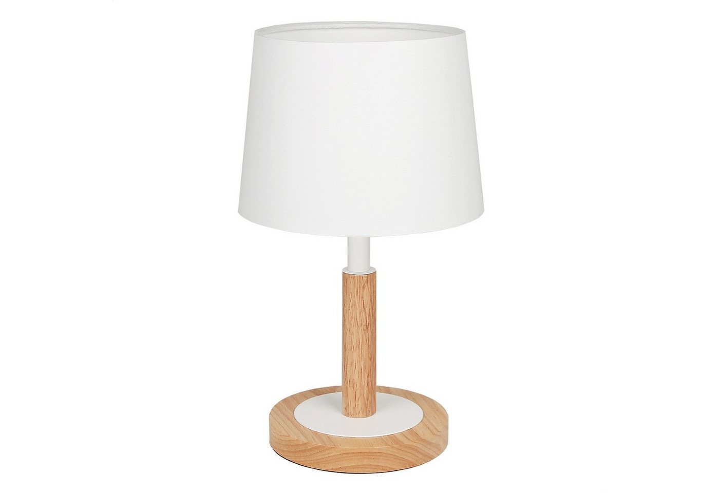 Tomons LED Tischleuchte Nachttischlampe dimmbar aus Holz, LED Tischlampe, LED wechselbar von Tomons