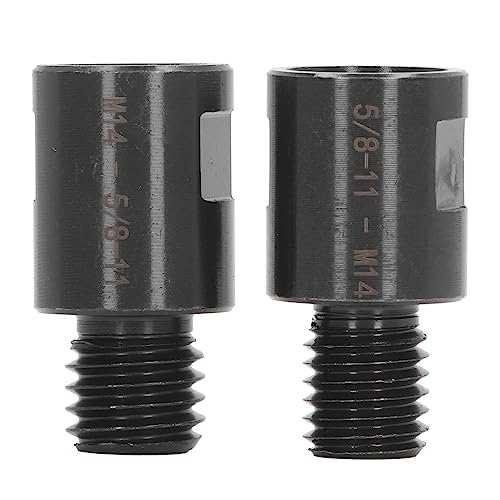 2 Stück Konverter Adapter, 5/8 Zoll auf M14 und M14 auf 5/8 Zoll Winkelschleifer Konverter Adapter für Winkelschleifer, Polierer, Bohrer Verbindungswerkzeug von Tomotato