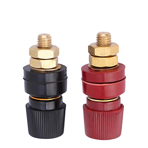 2 Stück Polklemme, Typ 555 Polklemme M8 Gewinde Polklemme Messing Säulenklemme 200A Polklemme, 0V-380V 2 Stück Polklemme, Typ 555 Polklemme M8 Gewinde Polklemme Messing Säulenklemme 200A Polklemme, 0V-380V von Tomotato