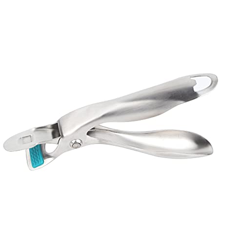 304 Edelstahl Schalenplattenclip, Anti Schüssel Schüssel Greifer Klemmhalter, Küchenzubehör zum Bewegen des Kochens heißer Tellerpfanne Topf von Tomotato