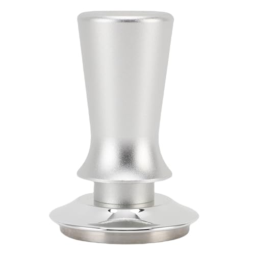 51 mm Kaffeausrübter Edelstahl -Kaffeemanipulation mit konstantem Druckdesign für Kaffeemaschine Barista Verwendung (Silber) von Tomotato