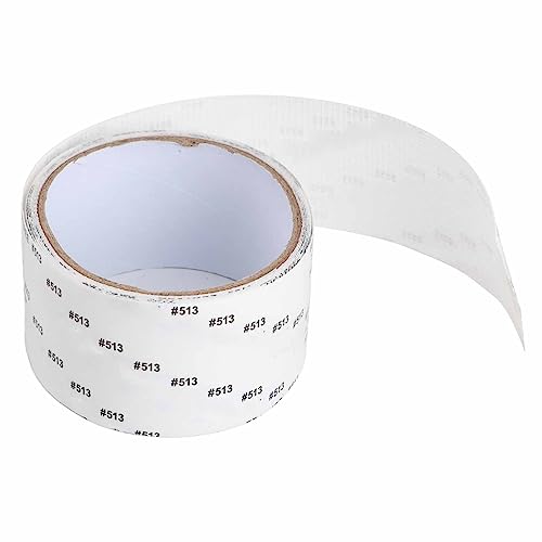 Tomotato Fensterscheiben Reparaturband, 5cm x 2m Selbstklebendes Feinmaschiges Sieb Fliegengitter Reparatur Set Glasfaser Scheibenband Netz Reparatur Werkzeug(Weiß) von Tomotato