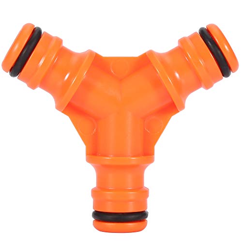 Gartenschlauchsplitter 3 -Wege, Y -Form -Stecker -Gartenschlauchadapter, Wasserschlauchsplitter, Garten Außenhahn Splitter Wasserspigot -Splitter Verteiler Verteiler von Tomotato