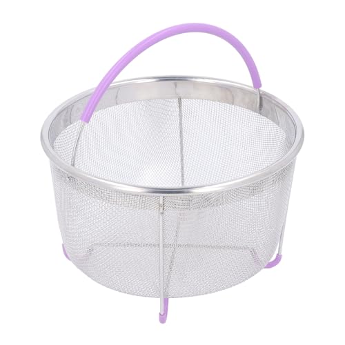 Mesh Dampfer Korb Dampf korb Edelstahl Schnell kochtopf Einfügen Mesh Sieb mit Griff zum Kochen 6 Qt Mesh Dampfer Korb Dampf korb Edelstahl Schnell kochtopf Einfügen Mesh Sieb mit Griff zum Kochen 6 Qt von Tomotato