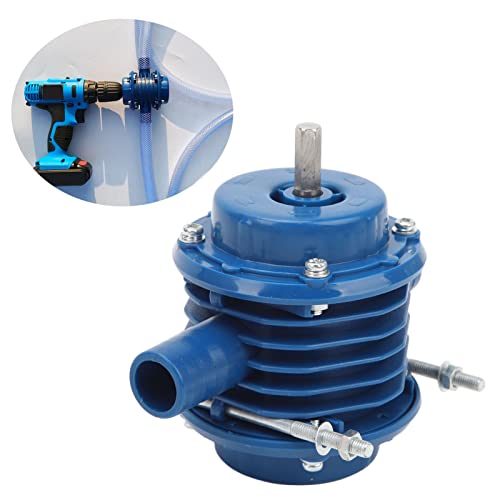 Mikro Wasserpumpe, Selbstansaugende Mini Pumpe Hochleistungs Elektro Zentrifugalpumpe Hand Bohrmaschine Wasserpumpe für die Gartenbewässerung Ölablass Hinzufügen Öl von Tomotato