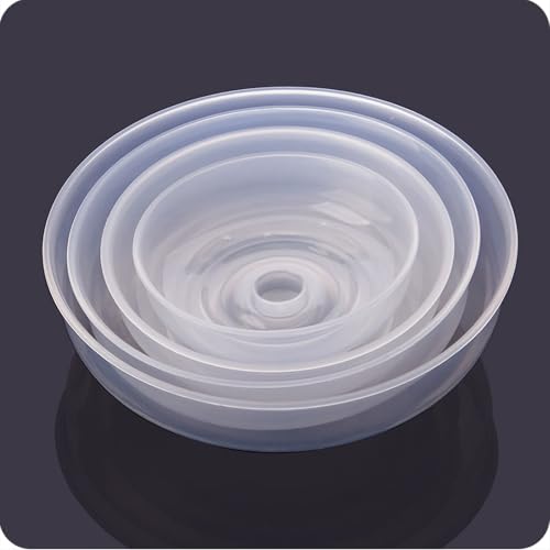 Mikrowellen Spritzschutz Abdeckung zum Schutz von Lebensmitteln, Transparente Mikrowellen Tellerabdeckung mit Griff für die Heimküche (14cm) von Tomotato