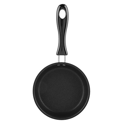 Mini Pfanne für ein Ei, Antihaftbeschichtung Bratpfanne mit Griff 12 cm Tragbare Omelettpfanne für Gasherd, Induktionsherd zum Braten von Eiern, Speck, Schinkenscheiben von Tomotato