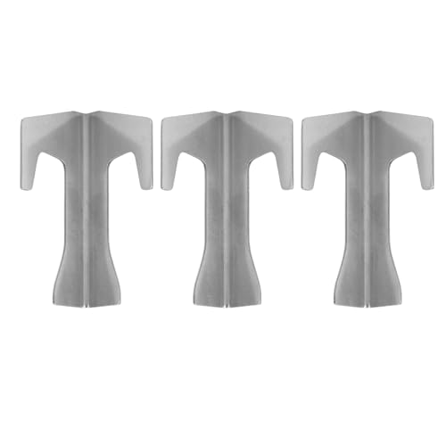 Tomotato 3 Stück BBQ Fire Plate Spacer, Edelstahl Grillmatte Stütz Ständer Grill Tablett Abstandshalter Tomotato 3 Stück BBQ Fire Plate Spacer, Edelstahl Grillmatte Stütz Ständer Grill Tablett Abstandshalter von Tomotato