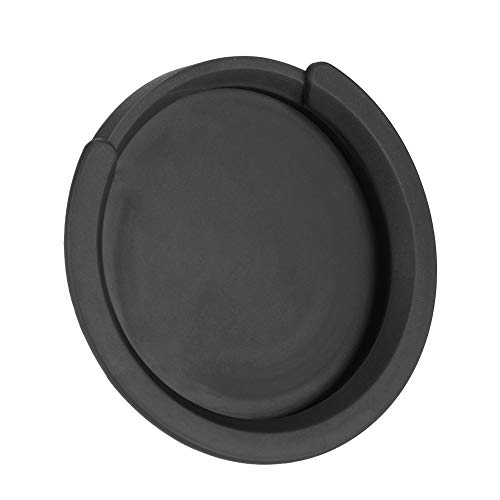 Tomotato Gitarren Schallloch Abdeckung 86mm Durchmesser Lochabdeckung Kunststoff Schallloch Abdeckung Schalllochabdeckung Schallloch Cover Protector für Akustische Folk Gitarre(Schwarz) von Tomotato