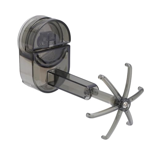 Tomotato Hängende Utensilhalter Haken, Wandhalterung 360° Rotierende Klappküchensaug Utensilhalter mit 6 Haken für das Haus der Küche zu Hause Badezimmer von Tomotato
