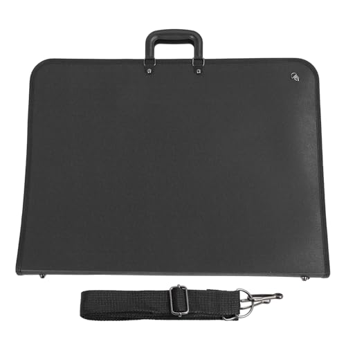 Tomotato Kunstmappen-Tasche für Zeichenbretter, Leichtes Design mit Reißverschluss, 45x62cm PVC-Aufbewahrungstasche für Dokumente, Poster und Kunstwerke, Tragbarer Organizer für Kü Tomotato Kunstmappen-Tasche für Zeichenbretter, Leichtes Design mit Reißverschluss, 45x62cm PVC-Aufbewahrungstasche für Dokumente, Poster und Kunstwerke, Tragbarer Organizer für Kü von Tomotato