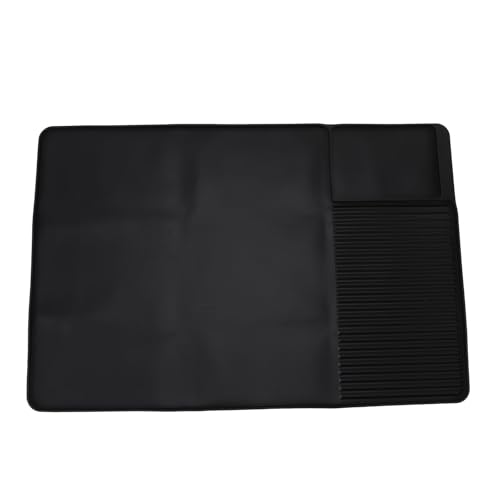 Tomotato Silicon Coffee Bar Matte, absorbierende Tier-Trocknungsmatte 60x40 cm Anti-Rutsch-Küchentischmatte mit erhöhten Kanten für Kaffeemixer Mixer Toaster Mixer von Tomotato