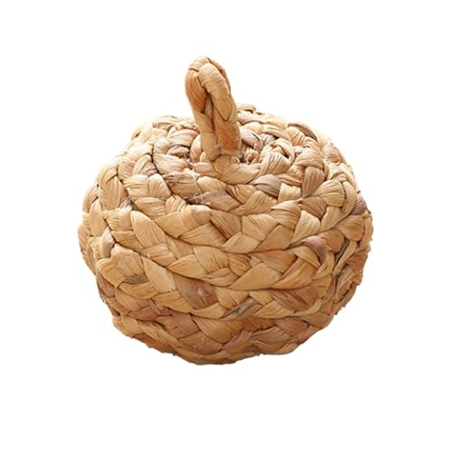 Tomotato Stroh Geflochtener Kürbis, Herbst Rattan Kürbis Thanksgiving-lieferungen Kürbis Künstliche Webkürbisse Ornament für Festival, Party, Heimdekoration Tomotato Stroh Geflochtener Kürbis, Herbst Rattan Kürbis Thanksgiving-lieferungen Kürbis Künstliche Webkürbisse Ornament für Festival, Party, Heimdekoration von Tomotato