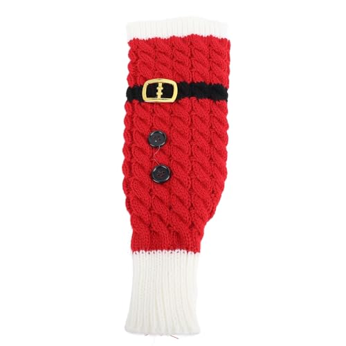 Tomotato Weihnachts Flaschenhülle Gestrickt, Wiederverwendbare Strickhülle für Weinflaschen Wasserflaschen Vasen, Strapazierfähiges Material mit Strickbunddesign, Universal Weihnac Tomotato Weihnachts Flaschenhülle Gestrickt, Wiederverwendbare Strickhülle für Weinflaschen Wasserflaschen Vasen, Strapazierfähiges Material mit Strickbunddesign, Universal Weihnac von Tomotato