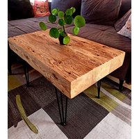 Couchtisch Balkentisch Tv Tisch Altholz Lowboard Nachttisch von TomsHolzwerkstatt