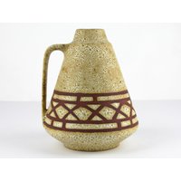 70Er Ü Keramik Vase, Uebelacker, West German Pottery, Mid Century, Wgp von TomsVintageSalon