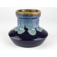 Jugendstil Keramik Vase Grün Blau , Bürgel, Deutschland Jugendstil Keramik Vase Grün Blau , Bürgel, Deutschland von TomsVintageSalon