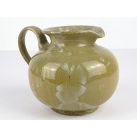 Kiessling Studio Keramik Vase, Kristalline Glasur, Mid Century, 70Er Jahre Vintage von TomsVintageSalon