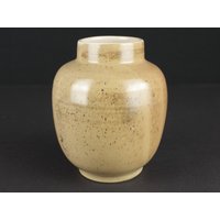 Vintage Studio Keramik Vase, Vintage Signierte Studiokeramik, Mid Century, 50Er 60Er von TomsVintageSalon