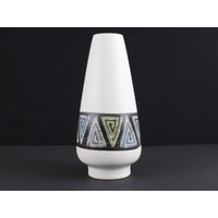 Dümler & Breiden Weiße Vintage Keramikvase, 60Er, Mcm von TomsVintageSalon