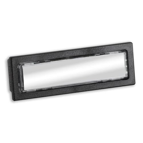 LIRA Namensschildtaster mit Beleuchtung Außenmaß 65 x 22mm; Einbaumaß 60.5 x 18mm von Tomtec
