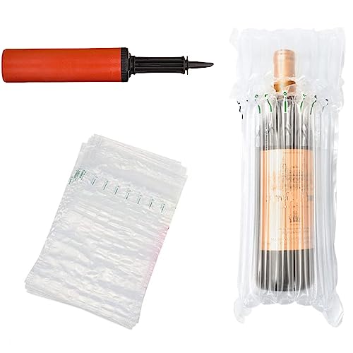 Tomuvpzn 15PCS weinflaschen verpackung Anti-Schock Aufblasbare Luftsäule Air Column Bubble Wiederverwendbare flaschenschutz Reise Aufblasbare Luftsäule Flaschenverpackung Mit Luftpumpe Zufällige Tomuvpzn 15PCS weinflaschen verpackung Anti-Schock Aufblasbare Luftsäule Air Column Bubble Wiederverwendbare flaschenschutz Reise Aufblasbare Luftsäule Flaschenverpackung Mit Luftpumpe Zufällige von Tomuvpzn