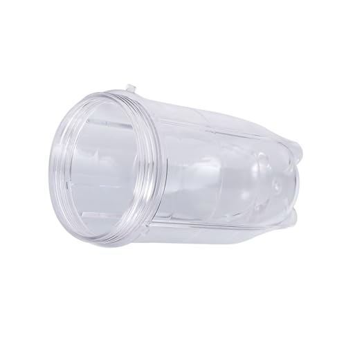Hoher und Kurzer Becher – Transparenter Kunststoffbecher, Geeignet für Mixer und Entsafter, Inklusive Ersatzteile für Kurze Becher (Kurzer Pokal) von Tomvorks