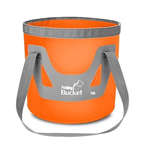 Tomvorks Kompakte Wiederaufladbare Tragbare Camping-Duschkopf Zum Wandern mit Wiederaufladbarem Design, Leicht zu (Eimer) von Tomvorks
