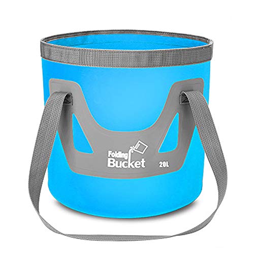 Tomvorks Kompakte Wiederaufladbare Tragbare Camping-Duschkopf Zum Wandern mit Wiederaufladbarem Design, Leicht zu (Eimer) von Tomvorks