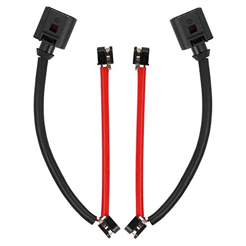 Tomvorks Paar von 2pcs Heckbremsblock -Verschleiß -Sensor 7L0907637C, Aftermarket Direct Ersatz für Professional für Toureg, Brandneue Stabile Leistung, Einfache Installation von Tomvorks
