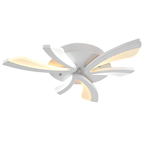 LED Deckenleuchte XW062-3 white mit Fernbedienung Lichtfarbe/ Helligkeit einstellbar dimmbar weiß lackierter Metallrahmen Schlafzimmerleuchte Beleuchtung Leuchte Modernes Design LED Deckenlampe LED Deckenleuchte XW062-3 white mit Fernbedienung Lichtfarbe/ Helligkeit einstellbar dimmbar weiß lackierter Metallrahmen Schlafzimmerleuchte Beleuchtung Leuchte Modernes Design LED Deckenlampe von TonHan GmbH