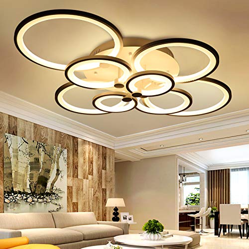 TonHan LED Deckenleuchte mit Fernbedienung 6067-8fl 100 * 80cm 148W Lichtfarbe/Helligkeit einstellbar dimmbar Acryl-Schirm weiß lackierter Metallrahmen A+ TonHan LED Deckenleuchte mit Fernbedienung 6067-8fl 100 * 80cm 148W Lichtfarbe/Helligkeit einstellbar dimmbar Acryl-Schirm weiß lackierter Metallrahmen A+ von TonHan GmbH