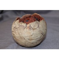 1 Keramikkugel, Gartendeko, Steinzeug von TonUndGlas