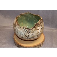 Keramikkugel, Gartendeko von TonUndGlas