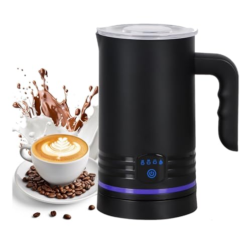 Elektrischer Milchaufschäumer, 430 ml Edelstahl Milchaufschäumer, Antihaftbeschichtung,warmer und kalter Milchschaum für Cappuccino, Latte, Mokka, Macchiato, Milchkocher Elektrischer Milchaufschäumer, 430 ml Edelstahl Milchaufschäumer, Antihaftbeschichtung,warmer und kalter Milchschaum für Cappuccino, Latte, Mokka, Macchiato, Milchkocher von ToneRiso
