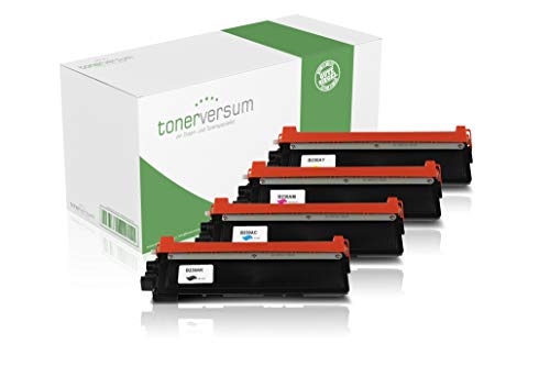 4 Toner kompatibel zu Brother TN-230 Schwarz Cyan Magenta Gelb für DCP-901cn HL-340cn HL-3045cn HL-3070cn HL-3070cw HL-3075cw MFC-9120cn MFC-9125cn MFC-9320cw MFC-9325cw Multipack von Tonerversum